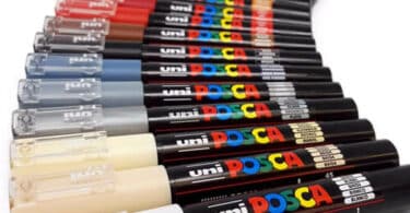 Lot de 21 marqueurs Posca Uni PC-1MC